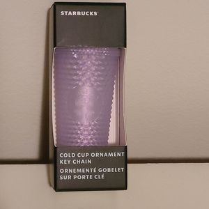 Starbucks 2021 Studded tumbler keychain ornament NEW